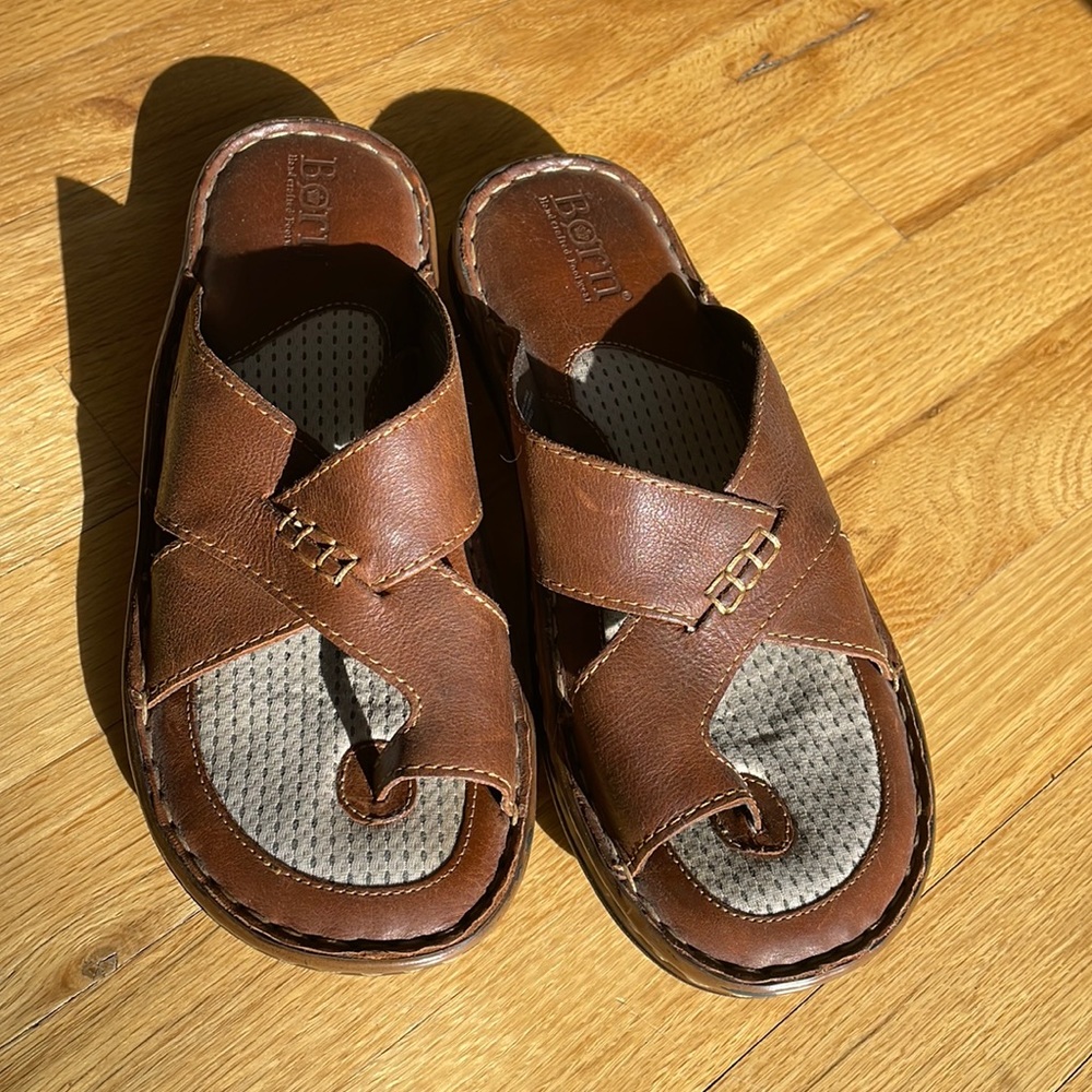 Born Brown Sandals